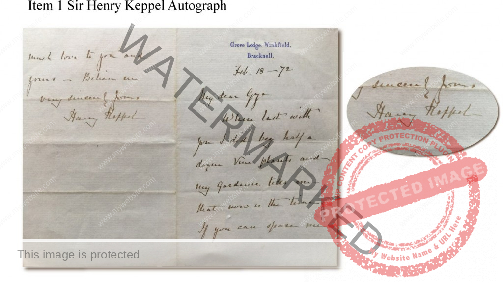Keppel Letter 1 of 2
